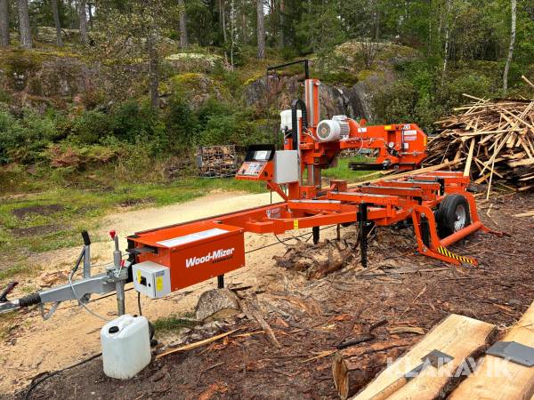 Mobilt sågverk Wood-Mizer LT20 hydraulisk stocklyft