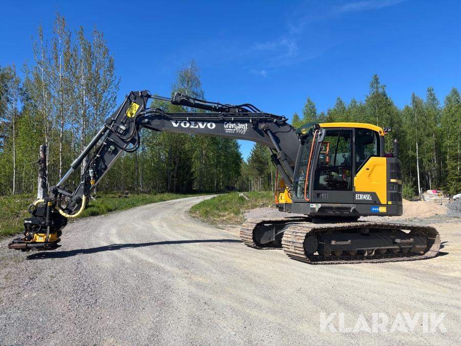 Bandgrävare Volvo ECR145EL