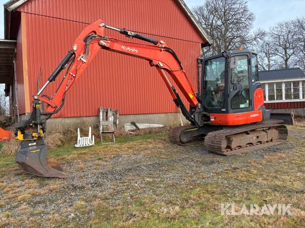 Bandgrävare Kubota KX057-4