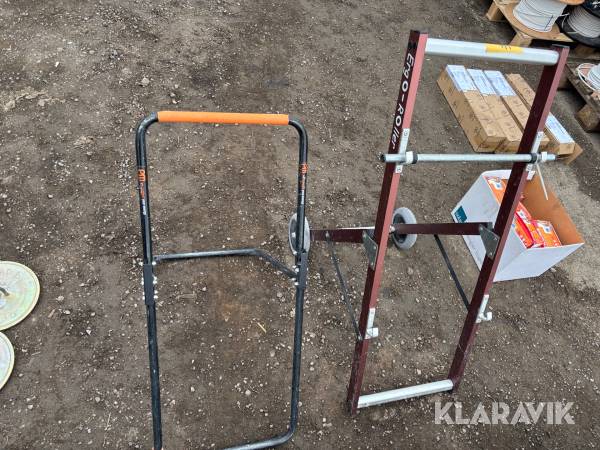 Avrullningsvagnar för kabel Ergo-roller PM-flex
