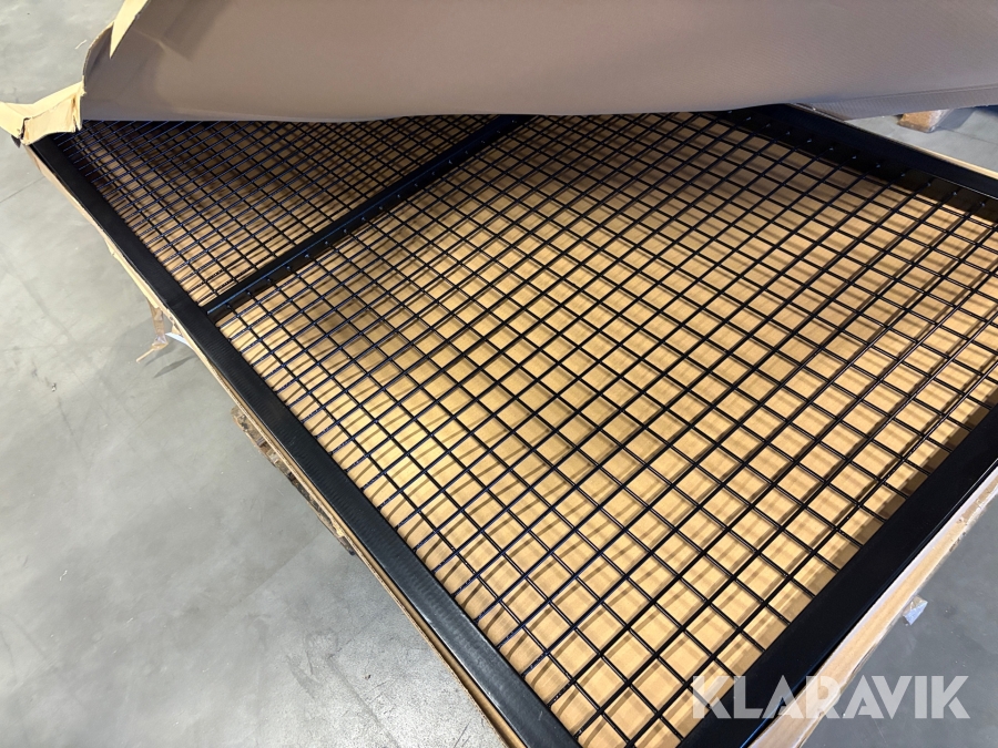 Staketsektion Halsäng 1000x2000mm svart 20st