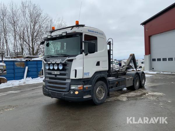 Lastväxlare Scania R480 6x2 Hiab 20t