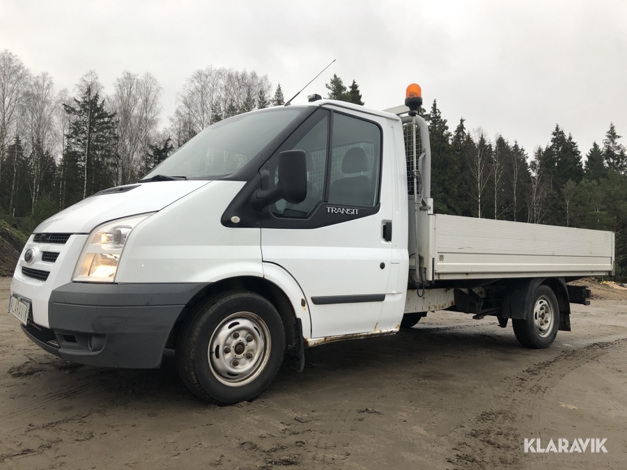 Ford Transit med flak -09