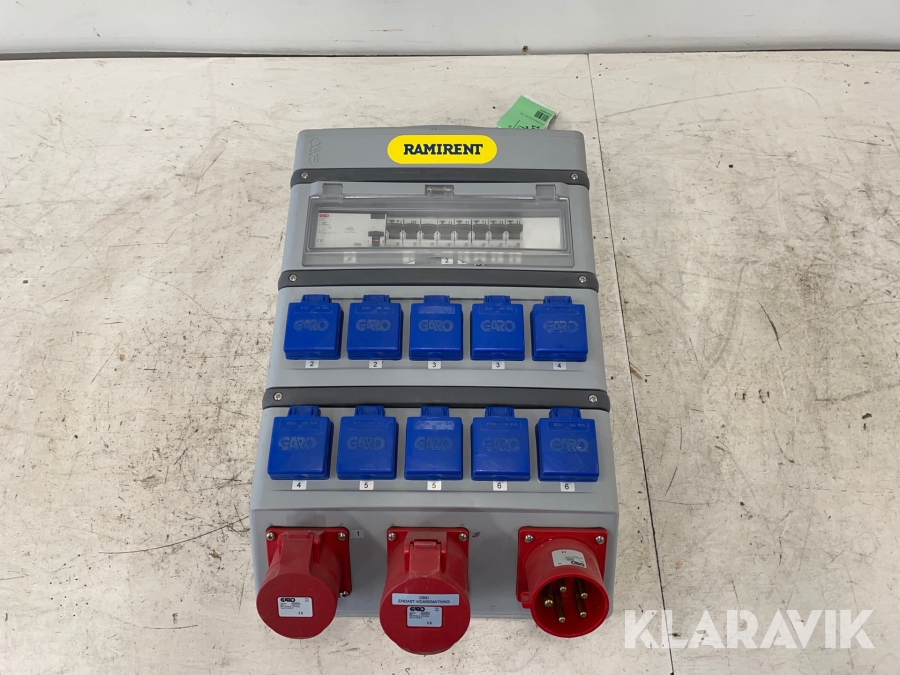 Laddningscentral 32A Garo UGBN432-6