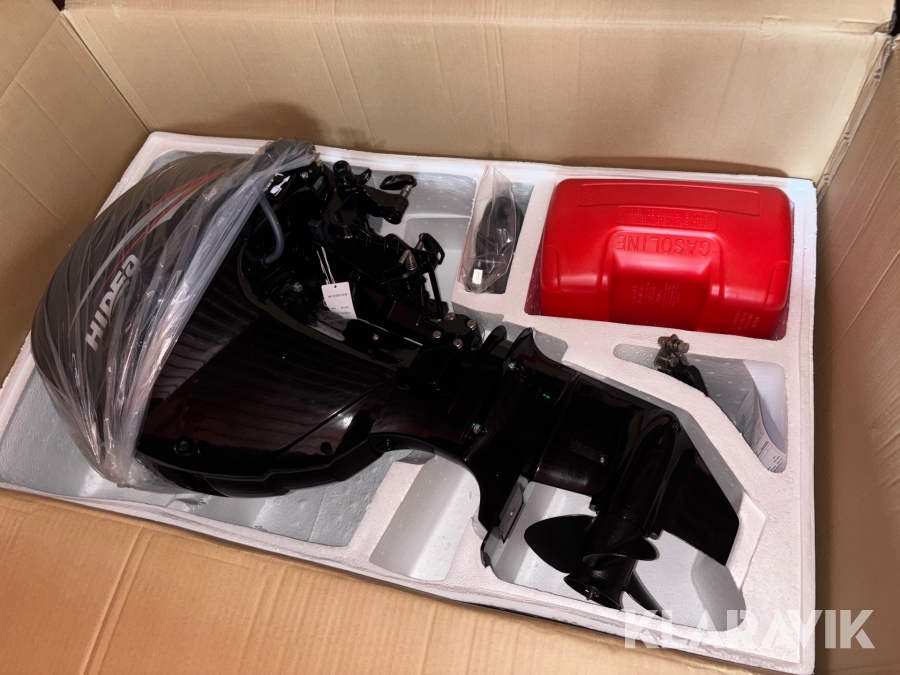 Båtmotor Hidea HDF15FES kortrigg remote