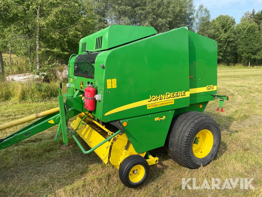 Rundbalspress John Deere 578