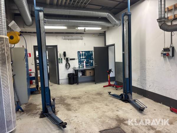 Tvåpelarlift Nussbaum 2.30 SL