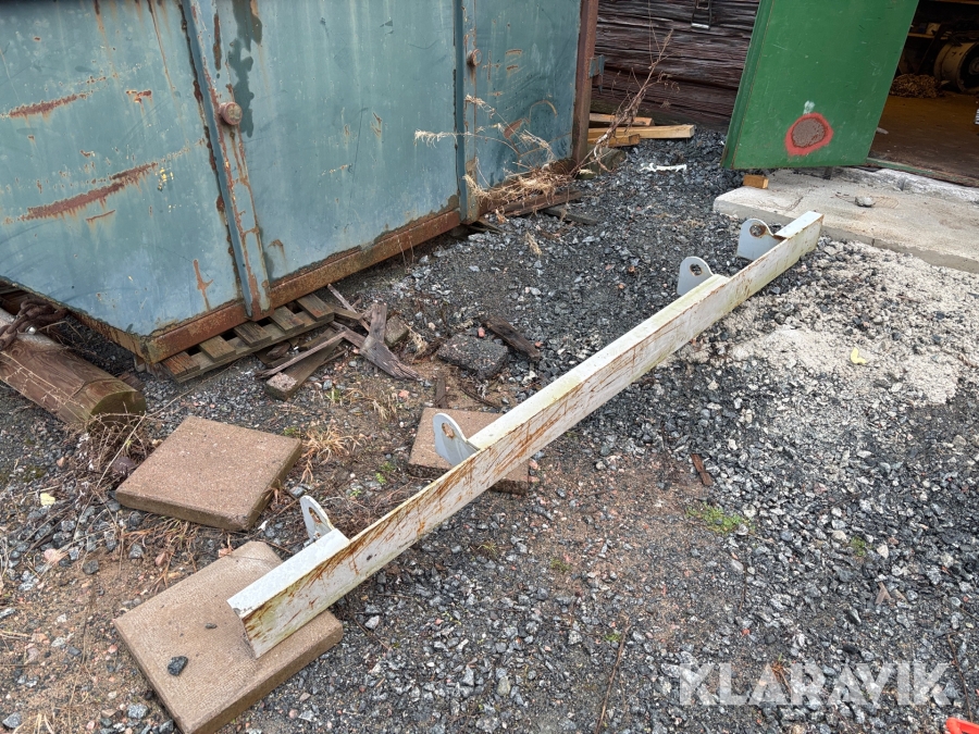 Bakbalk till Lastväxlarflak med 2 st rullar