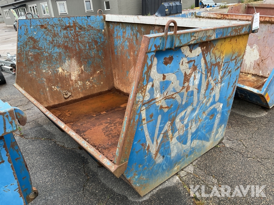 Sopcontainer Stora BM 6m3