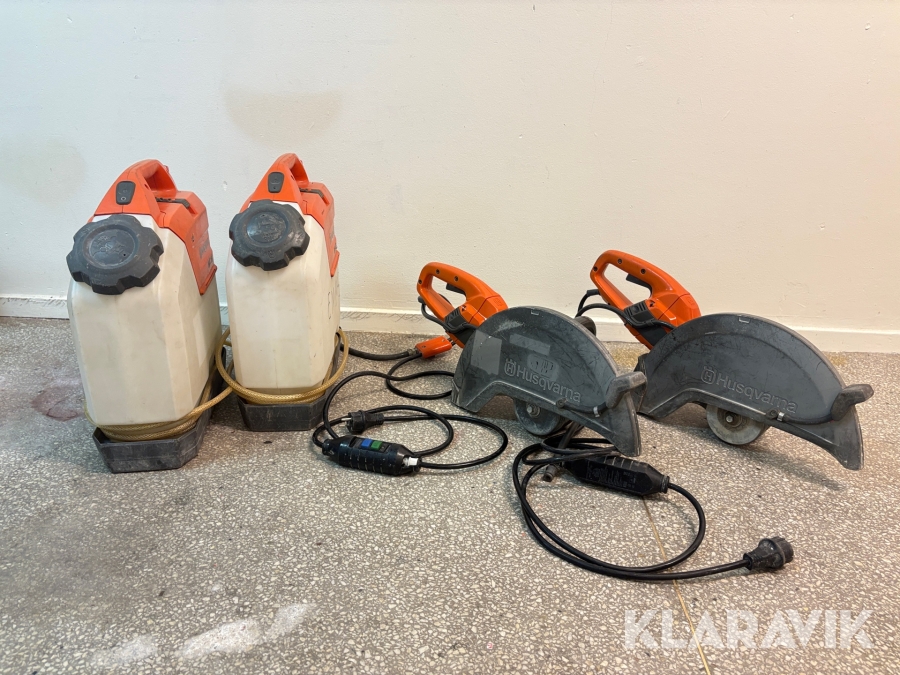 Motorkap och Vattentank Husqvarna K4000 / WT 15