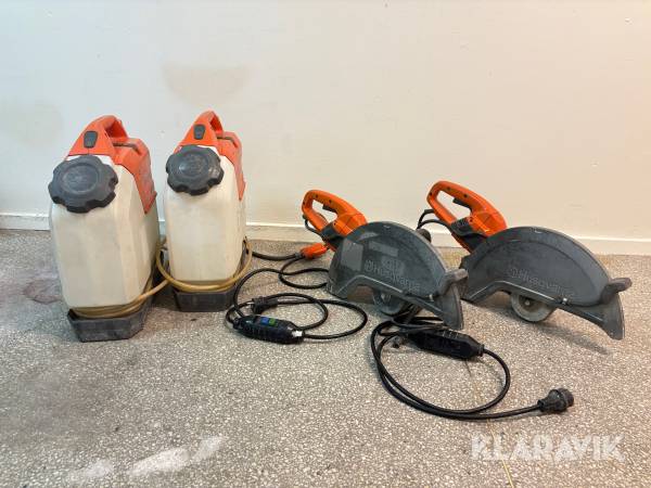 Motorkap och Vattentank Husqvarna K4000 / WT 15