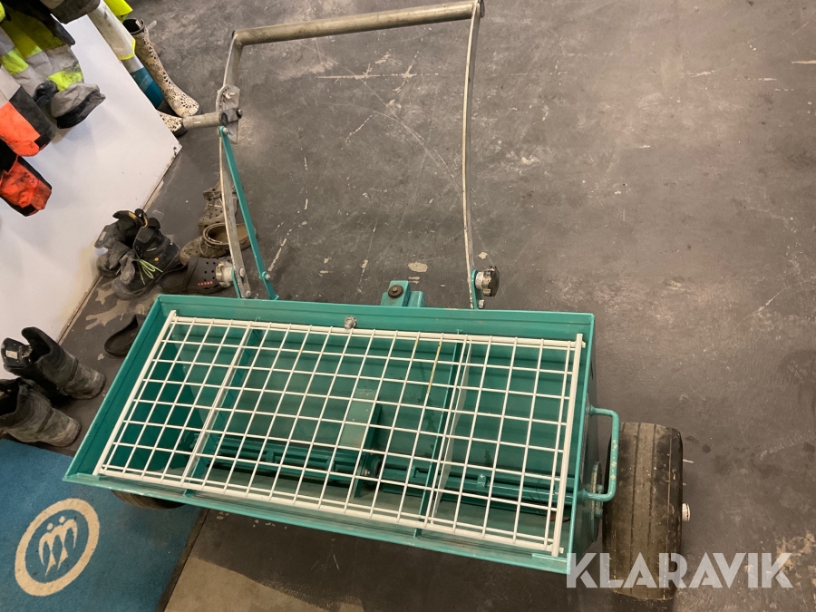 Strövagn för betong  