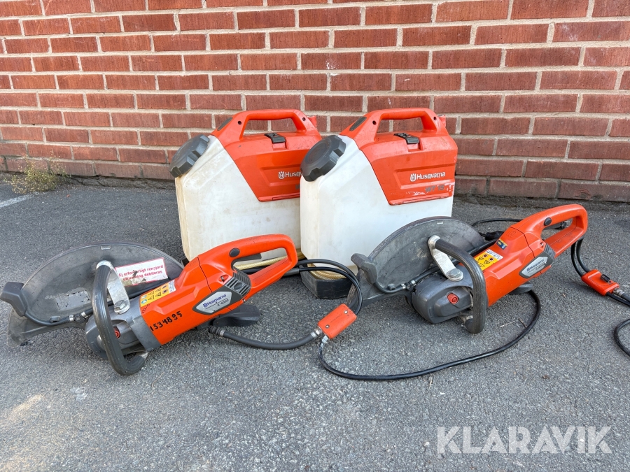 Motorkap och Vattentank Husqvarna K4000 / WT 15