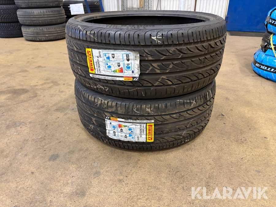 Däck 2st Pirelli Pzero nerogt