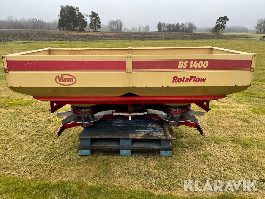 Konstgödselspridare Vicon BS 1400 RotaFlow