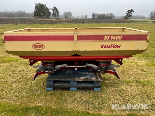 Konstgödselspridare Vicon BS 1400 RotaFlow