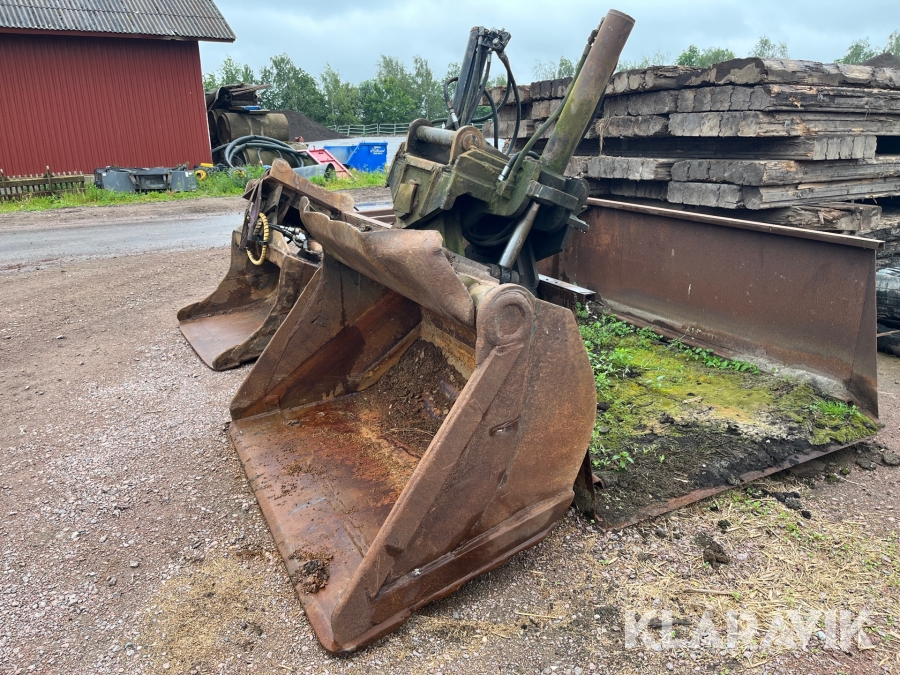 Hydraulisk planeringsskopa S70 ABL