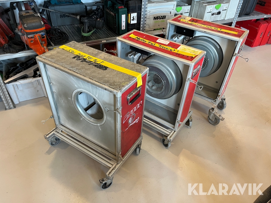 Luftrenaren Pullman Ermator A1700 / A2000 3st