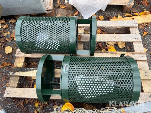 Papperskorgar Lappset 2st