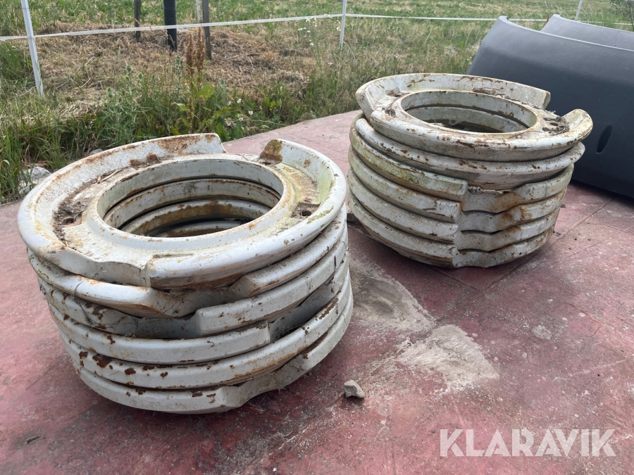 Hjulvikter Valmet 8400 12 st