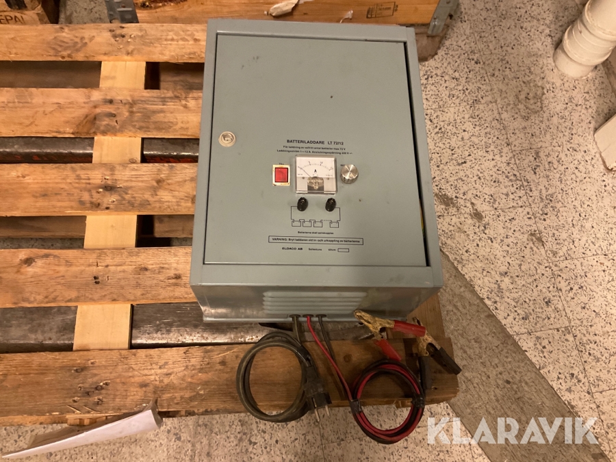 Batteriladdare Eldaco Låt 72/12