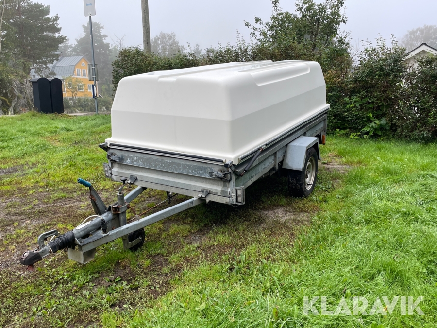 Personbilssläp Trailergruppen L 1000