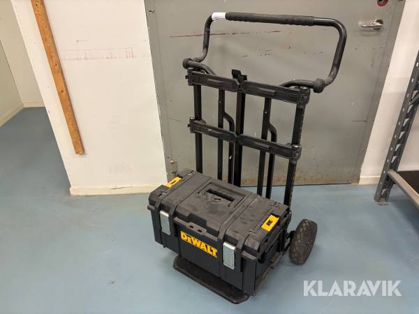 Vagn med verktygslåda Dewalt