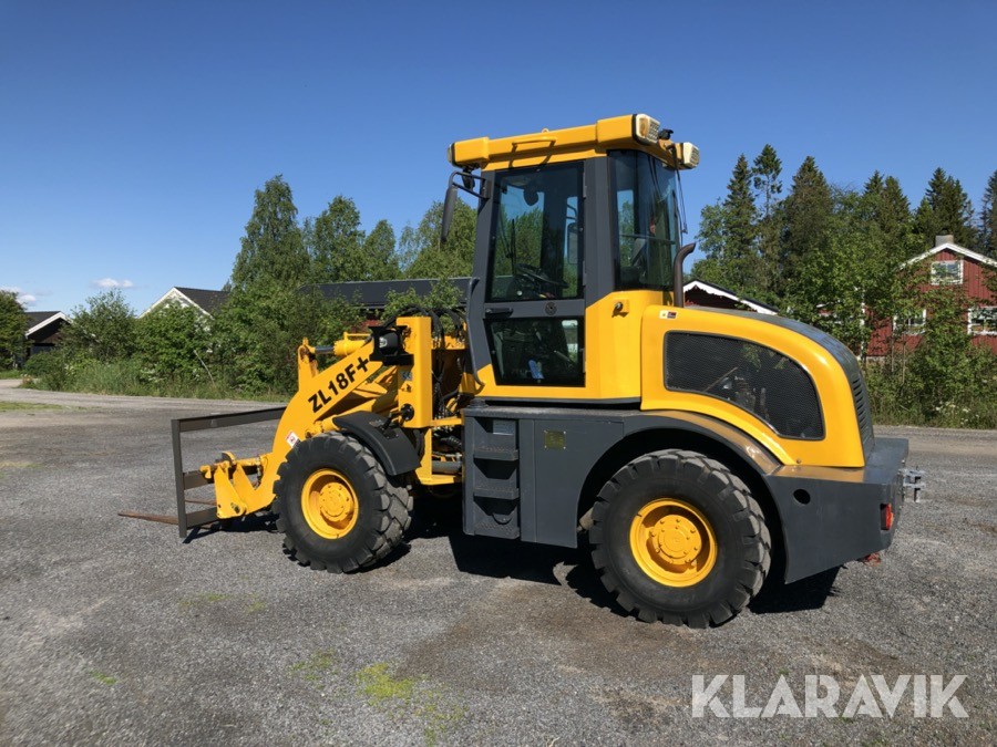 Lastmaskin  Hongyuan  ZL 18F 