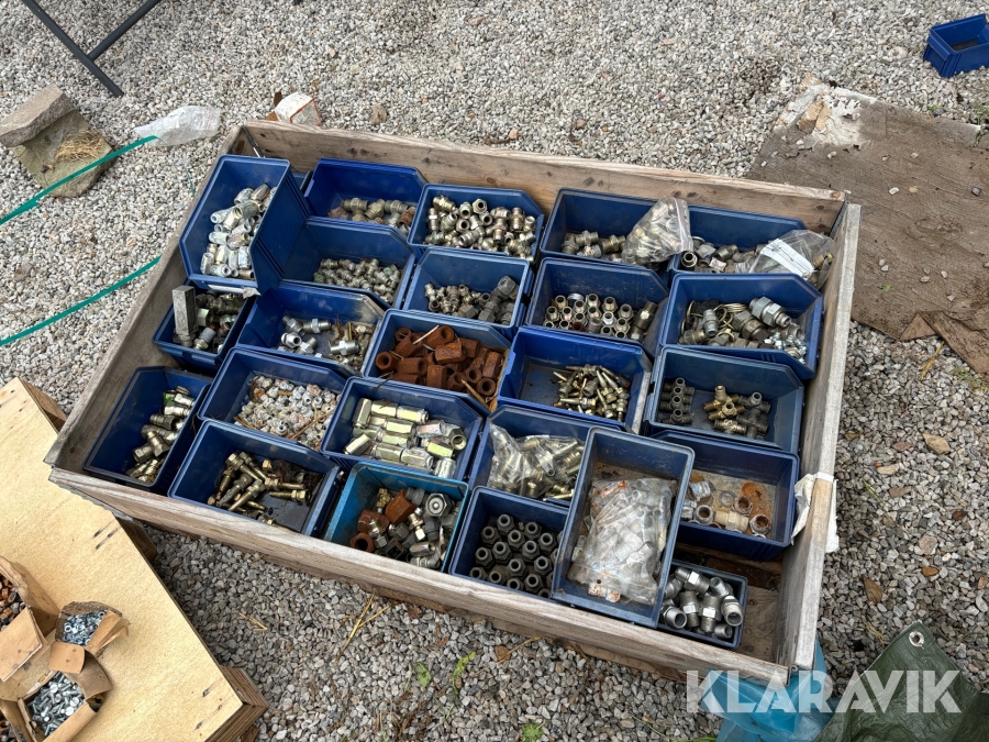 Pall med hydraulkopplingar