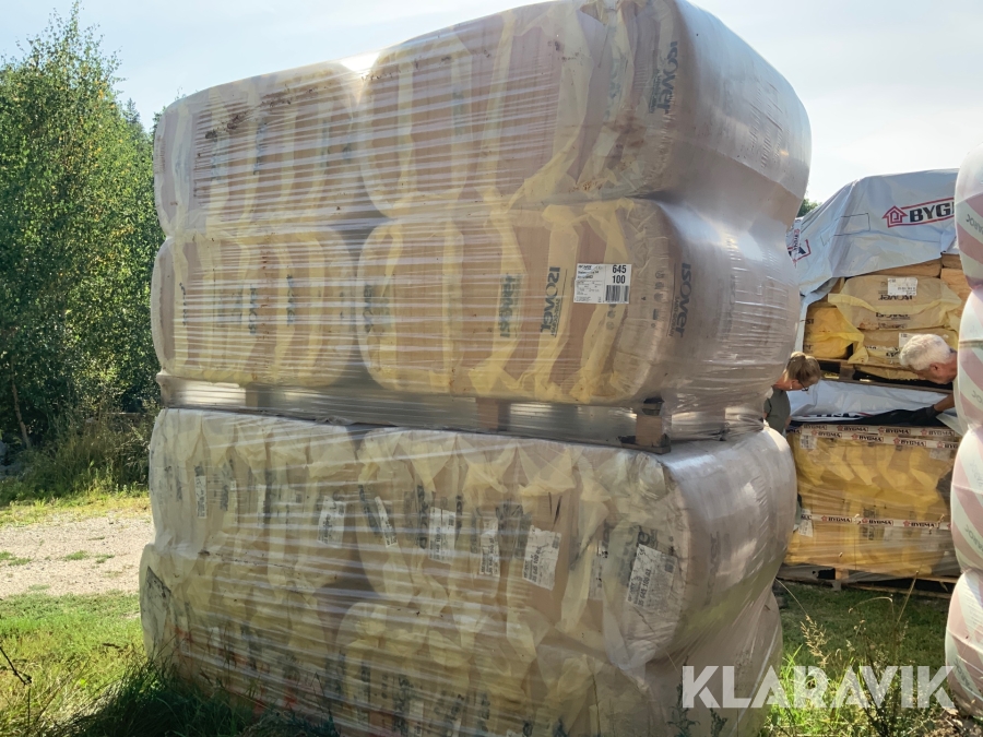 Isolering 48st Isover Skalmursskiva 1200x60x100