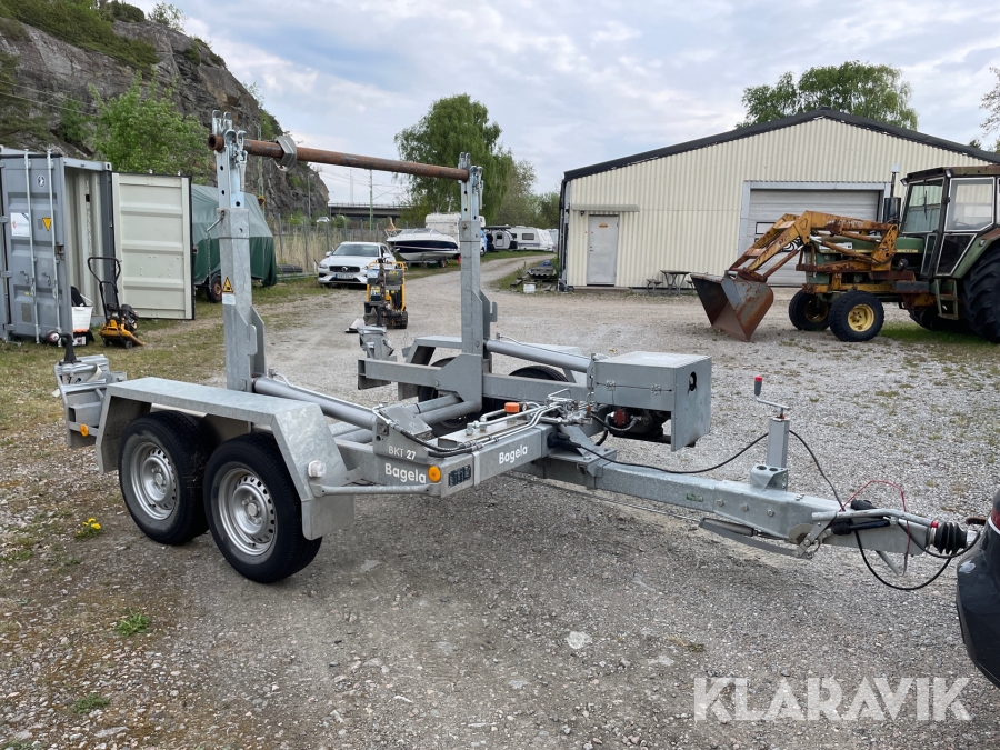 Hydrauliskt trumsläp Bagela BKT 27