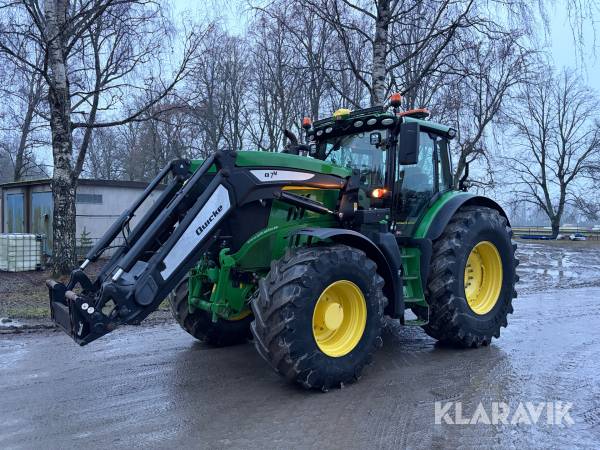 Traktor med lastare John Deere 6215R Ultimate Edition