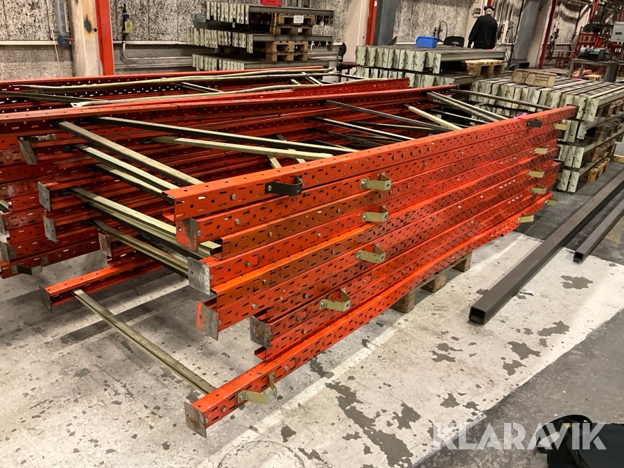 Pallställ 7 sektioner