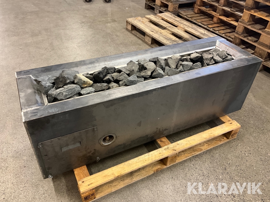 Eldstad i corten Gasol