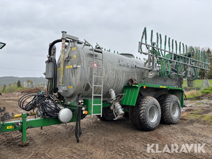 Gödselspridare Meprozet PN-14 med ramp