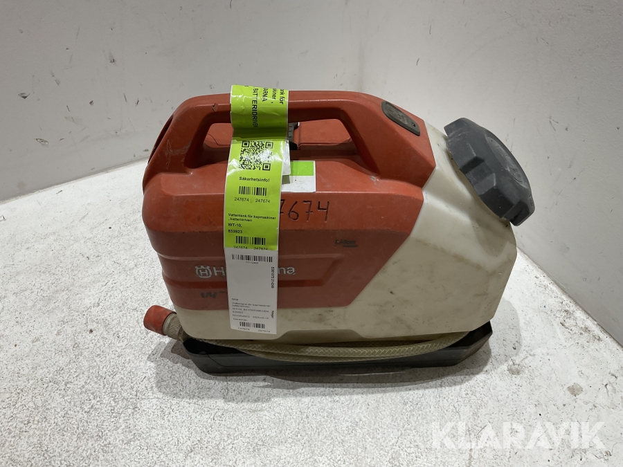 Vattentank för kapmaskin Husqvarna WT 10