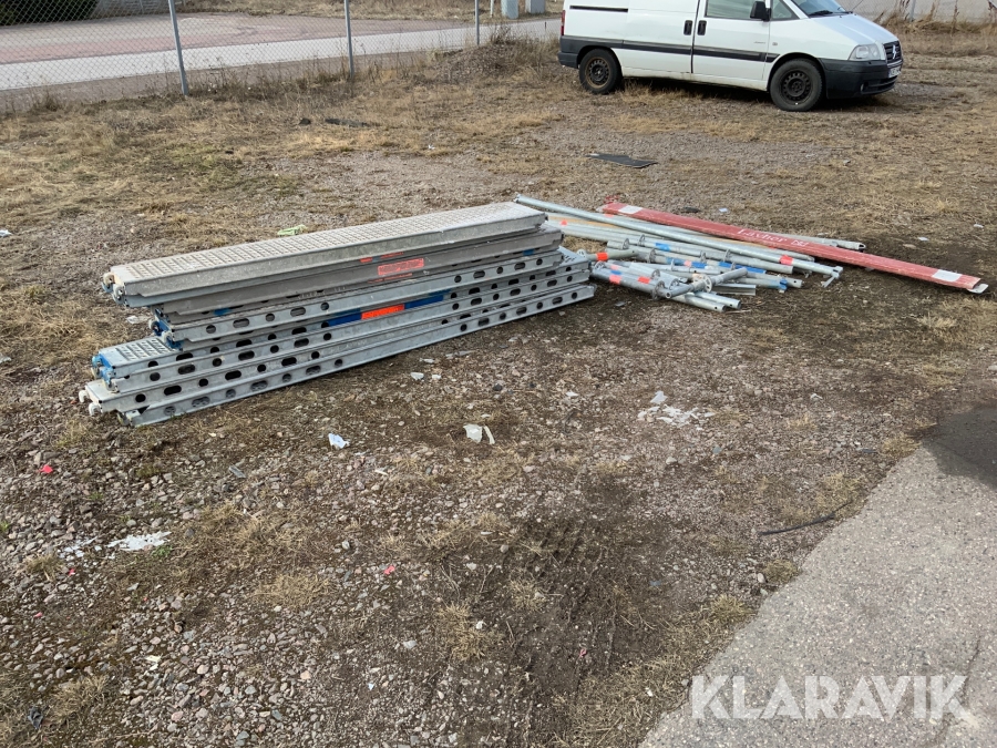 Delar till byggställning Layher