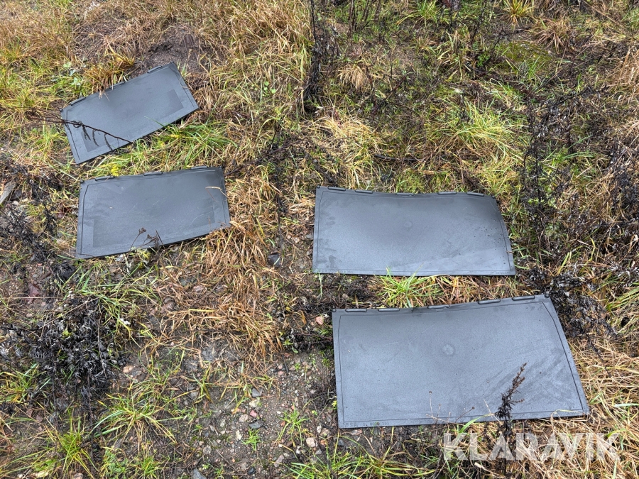 Stänkskydd till lastbil