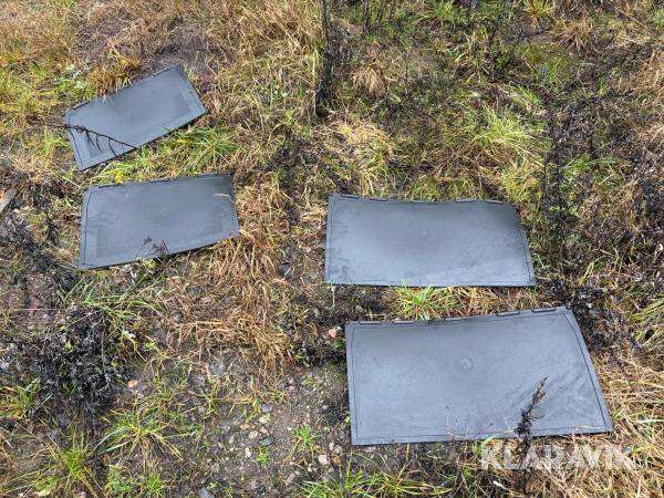 Stänkskydd till lastbil