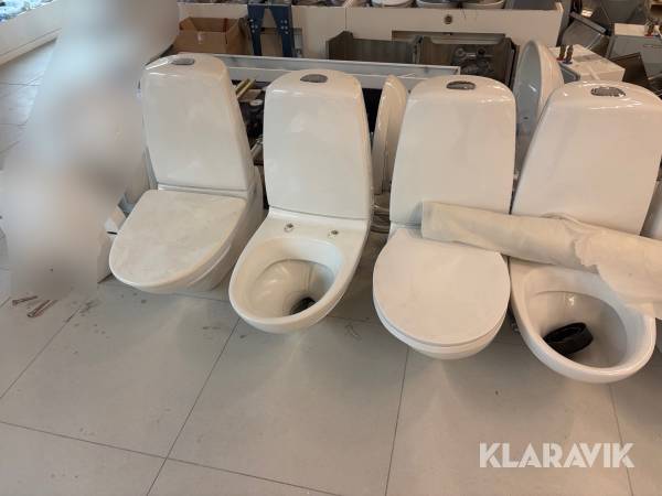 WC - stol, vägghängd 4 st