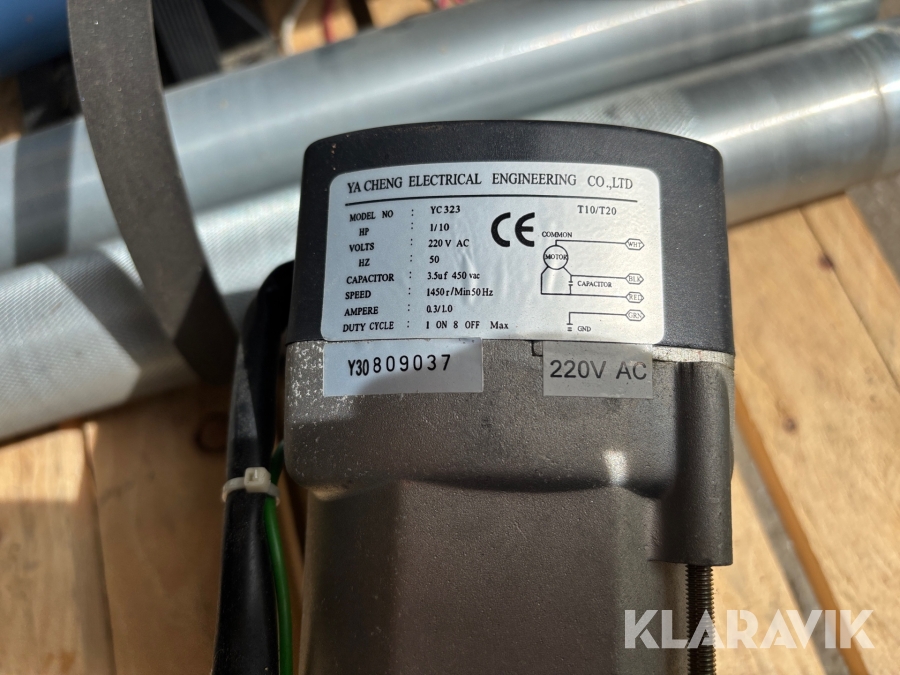 Elmotorer med rullband