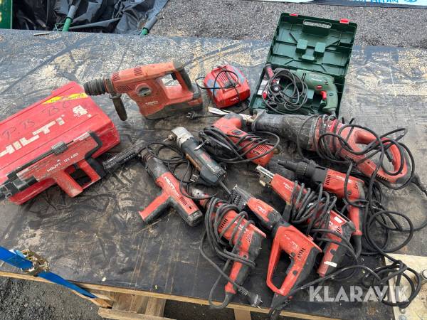 Diverse handverktyg Hilti