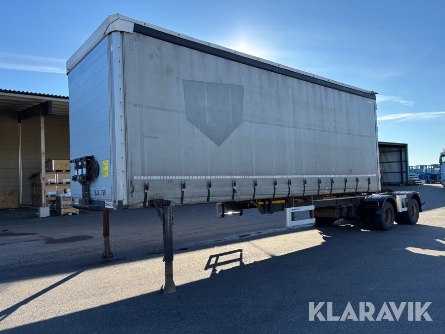 Trailerlink dennison Ef24cs skjutbar med kapell