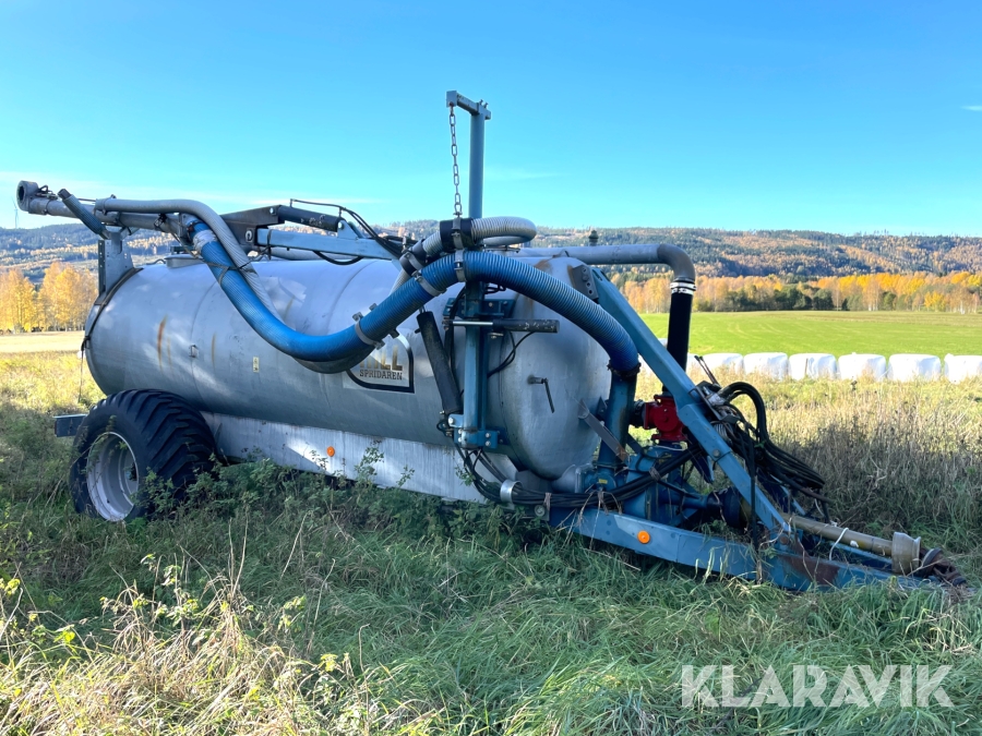 Gödselspridare Hillspridaren HTC 8000