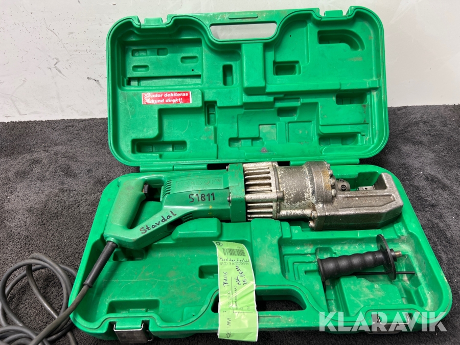 Armeringsklipp Bendof DC-20M