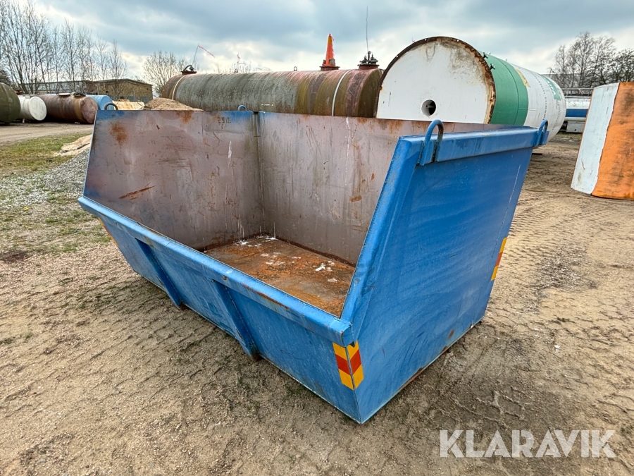 Container 5m3 med stora BM fäste