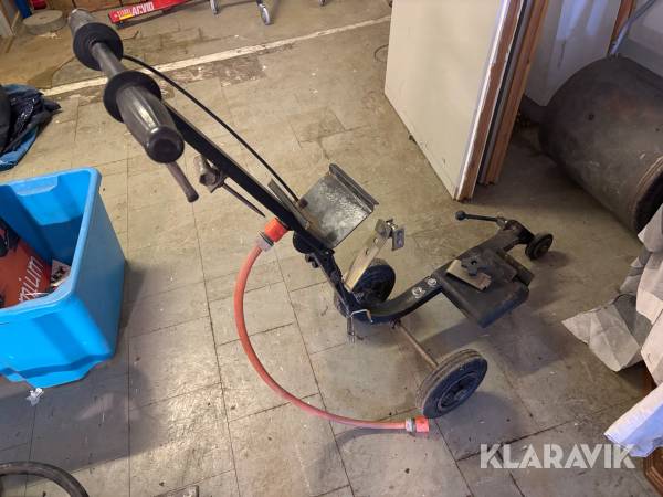 Vagn för motorkap