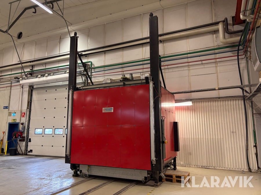 Industriugn med hisslucka Electroheat