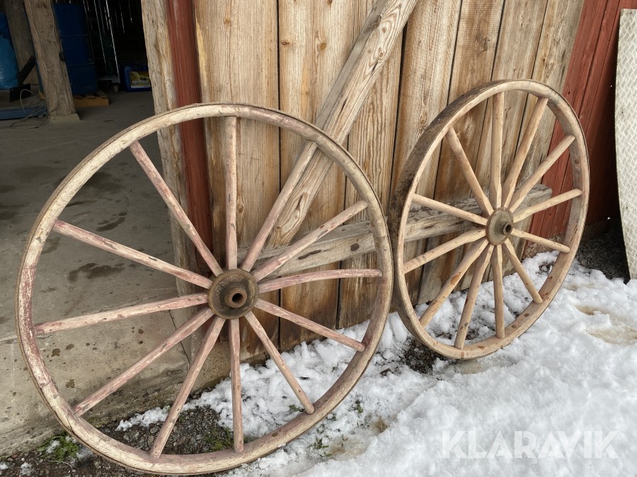 Kärrhjul 2 st