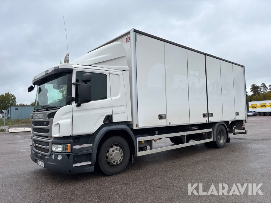 Lastbil Scania P280 4x2 Automatisk med öppningsbar sida